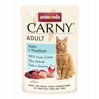 Šlapi kačių ėdalas ANIMONDA Carny Adult Chicken, Tuna, 85 g