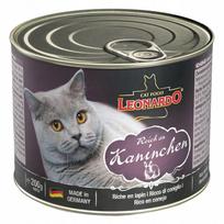 Šlapias kačių ėdalas su triušiena Leonardo Quality Selection 200g