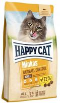 Sausas pašaras katėms HappyCat Minkas Adult Hairball Control su paukštiena 10kg