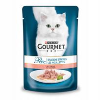 Katėms skirtas pašaras Gourmet Perle su lašiša padaže 85g