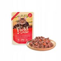 Drėgnas ėdalas sterilizuotoms katėms su jautiena ir burokėliais 85g Sam's Field
