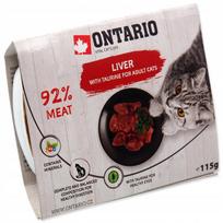 Paštetas Ontario játra su taurinu 115g