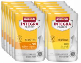 Šunų maistas Animonda Integra Sensitive, 12x85g, įvairių skonių