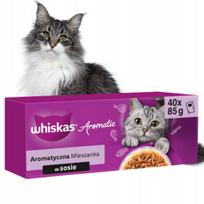Katėms skirti Whiskas Aromatic pakeliai 40x85