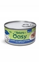 Šlapias kačių ėdalas OASY Jelly TUNA with YOUNG SARDINES, 85g