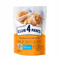 Sausas kačių maistas CLUB 4 PAWS su lašiša, 300 g