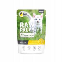Šlapias kačių maistas Raw Paleo su vištiena 100g