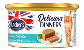 Šlapiukas katėms BUTCHER'S Classic Delicious Dinners su tunu, 85 g