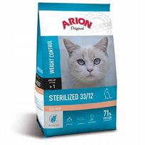 Sausas pašaras sterilizuotoms katėms Arion Original Cat Salmon 2kg