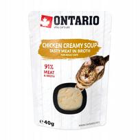 Vištienos sriuba katėms ONTARIO, 40 g