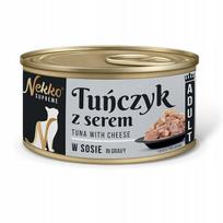 Katzena NEKKO SUPREME ADULT tunas su sūriu padaže, 80 g
