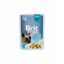Kačių pašaras Brit Premium Chicken Fillets in Gravy 85g