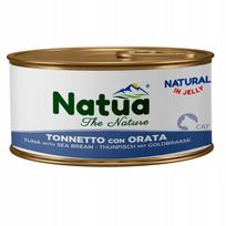 Šlapias maistas katėms NATUA tunas drebučiuose 85g