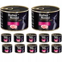 Kačių maistas Dolina Noteci Premium Cat Junior su kalakutiena 12x185g