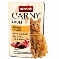 Šlapi ėdalas katėms Animonda Carny Adult Poultry Cocktail 85g