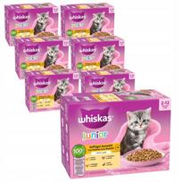 Kačių maistas Whiskas Poultry JUNIOR, 84 x 85 g