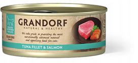 Katinų maistas Grandorf Tuna with Salmon 70g