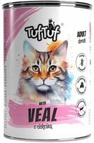 Šlapi katės ėdalas TufTuf su veršiena, 400 g