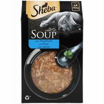 Kačių sriuba Sheba Soup tunų sultinyje, 4 x 40 g