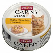 Katėms skirtas konservas Animonda Carny Ocean TUNA and PINEAPPLE, 80 g
