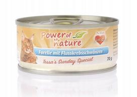 Katėms skirtas Power of Nature Trout Cancer 70g pašaras