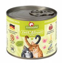 Katėms skirtas konservas Granatapet DeliCatessen fazanas ir triušiena, 200 g, be grūdų