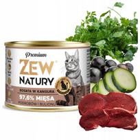 Šlapi kačių pašaras su kengūriena, 185 g, Zew Natury