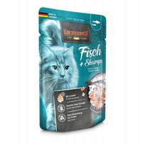 Konservuotas maistas katėms Leonardo Fish & Shrimp 85 g