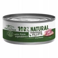 Šunų ėdalas Fresh Farm filė su elniena ir vištiena padaže 70 g