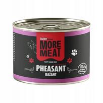 Drėgnas kačių ėdalas BUBA MORE MEAT MONO, fazanas, 185g