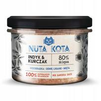 Šlapias kačių maistas NUTA KOTA Superfood, kalakutiena ir vištiena, 200g