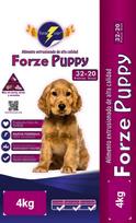 Šunų pašaras Forze Puppy, 51% mėsos, 4 kg, be GMO