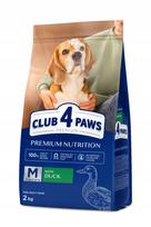 Sausas šunų maistas Club 4 Paws Premium Adult Duck vidutinių veislių, 2 kg