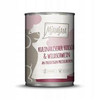 Šunų maistas MjAMjAM su laukine mėsa ir spanguolėmis