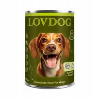 Šunų konservai LOVDOG Turkey&Rabbit, 400 g