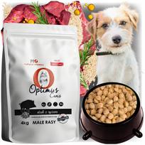 Šunų maistas Optimus Canis su šerniena ir ryžiais, 4 kg