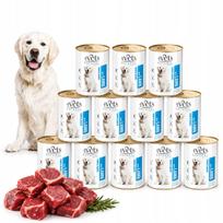 Šunų konservai 4Vets Natural su ėriena, 12 x 800 g