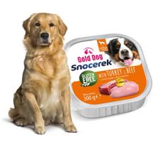 Šunų konservai Gold Dog Snocerek kalakutiena ir jautiena, 300 g