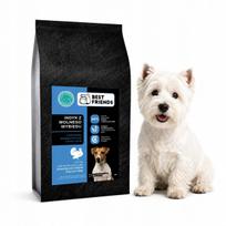 Šunų pašaras Maltai, Shih Tzu, terjerams, Jorkšyrams, hipoalerginis, kalakutiena, 2 kg