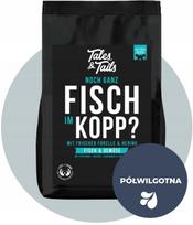 Sausa pusiau drėgna žuvies skonio hipoalerginis pašaras šunims be glicerino 4kg
