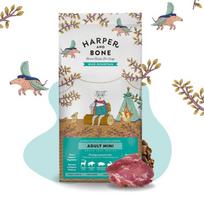 Sausas maistas šunims HARPER and BONE MINI Small Breeds, 51% mėsos, kiauliena, lašiša, šerniena, 10 kg