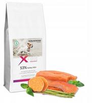 Sausas šunų maistas mažų veislių, lašiša, upėtakis, saldžiosios bulvės, 6 kg, X-DOG 890 780