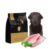 Sausas šunų maistas su žuvimi vidutinių ir didelių veislių 2kg 1DOG monoproteinas