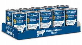 Šunų konservai Butchers Natural Grain Free su rumenu, 10x400g