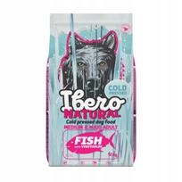 Sausas šunų pašaras Ibero Cold Press Medium & Maxi Fish 12 kg