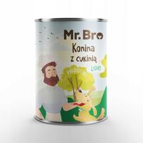 Šunų ėdalas Mr. Bro LIGHT su arkliena, cukinijomis ir prebiotikais 400 g