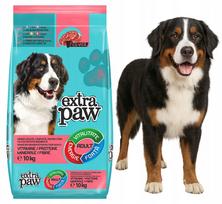 Sausas maistas šunims Extra Paw Beef, didelėms veislėms, 10 kg