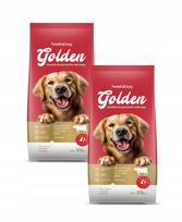 Sausas šunų maistas Golden Dog su jautiena, 2 x 10 kg