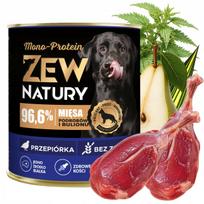Šlapias šunų ėdalas MONO-PROTEIN Quail, 800g, Zew Natury