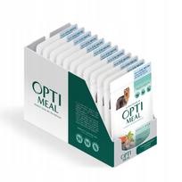 Šunų ėdalas Optimeal su lašiša ir mėlynėmis, 12 x 100 g